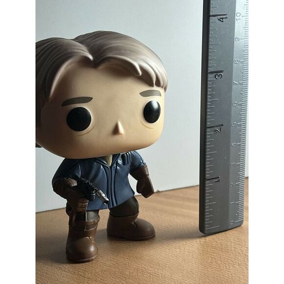 Star Wars Funko Pop Han Solo Figure #86 Snow Gear The Force Awakens Loose No Box - Picture 8 of 8
